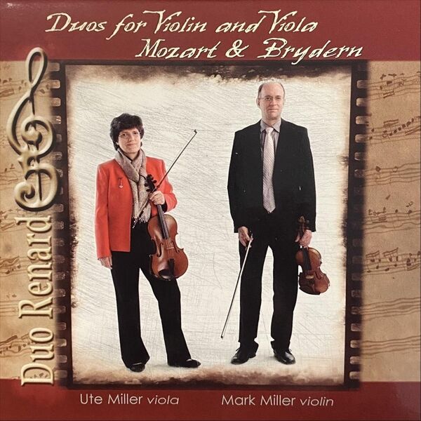 Cover art for Mozart & Brydern: Duos for Violin and Viola